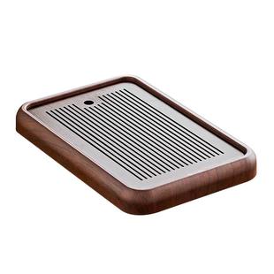 捷安玺茶盘家用小型客厅茶海实木茶具储沥水泡茶茶台茶托盘干泡台