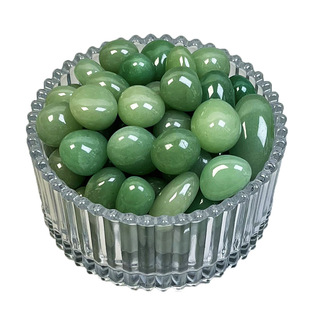 天然东陵玉碎石绿水晶碎玉石东陵玉原石七宝石供曼扎装藏diy镶嵌