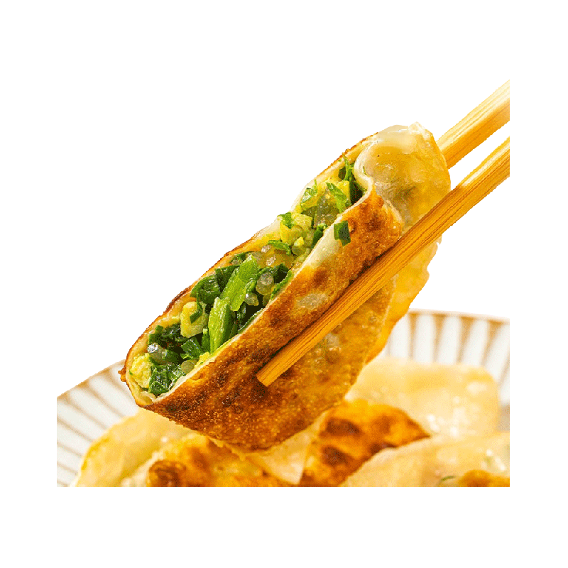 良芯匠人酥脆韭菜盒子6只*3袋