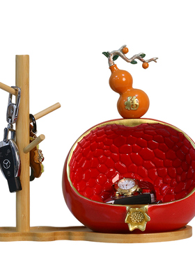 昶晟中式玄关钥匙收纳