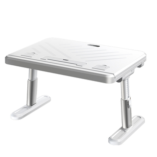 雪奈儿站立式工作台可升降调节笔记本电脑支架托悬空办公室桌面站着上班桌子神器键盘增高抬高放置支撑架小型