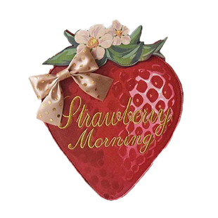 morning glory原创一颗草莓Lolita甜系可爱少女斜跨双肩手提包