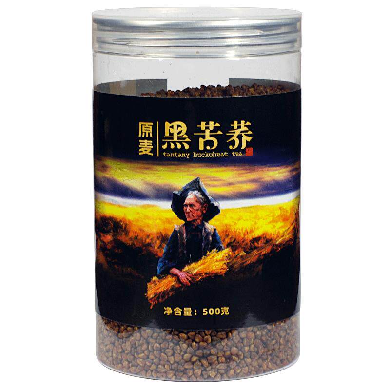 1千克彝乡人黑苦荞茶四川大凉山