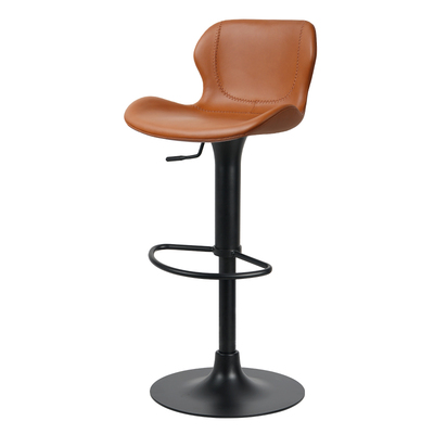 立吾空间吧台椅子高脚凳真皮家用