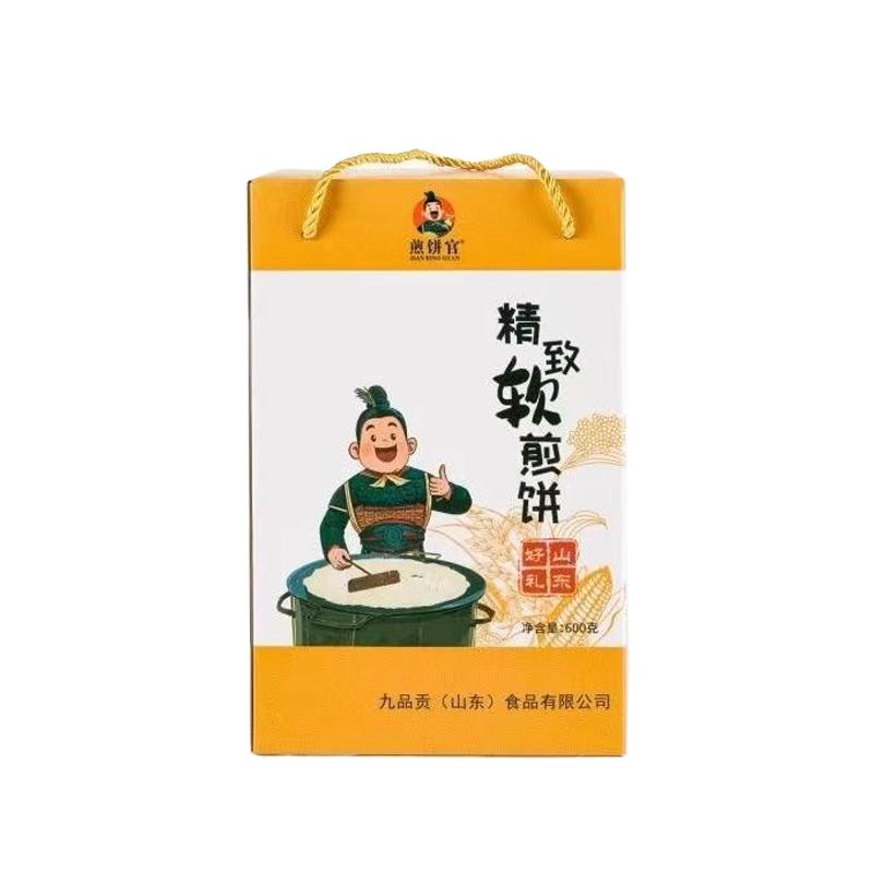 煎饼官杂粮煎饼礼盒装600g