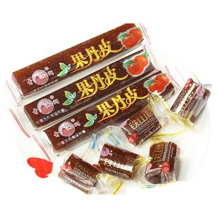 山东特产果皮丹山楂条片散称水果味铁山楂糕蜜饯 休闲小吃零食