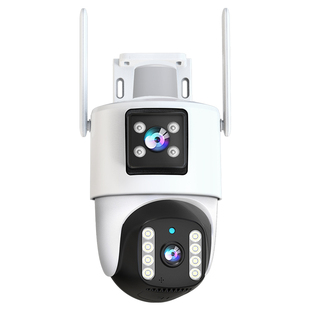 已接入米家app双画面智能摄像头家用监控器360度室外无线手机远程