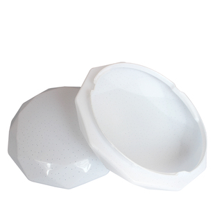 旋口灯罩外壳吸顶灯罩卡扣卧室灯面罩圆形灯壳阳台灯现代简约灯