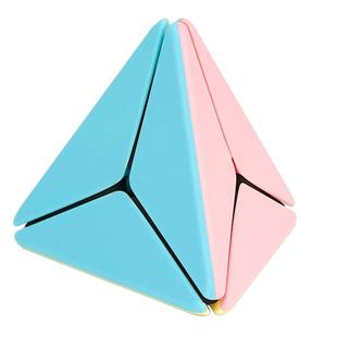魔域儿童魔方玩具三阶魔塔异形金字塔转角圆珠风车枫叶幼儿园教学