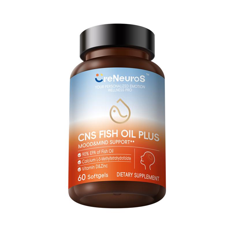 CreNeuroS CNS Fish Oil Plus Softgels科紐斯CNS情緒魚油軟膠囊