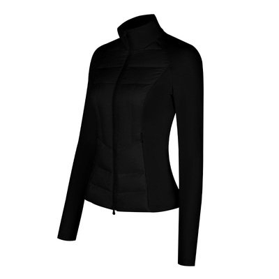 Aria Leisure轻薄羽绒服女秋冬新款保暖瑜伽上衣跑步修身羽绒外套