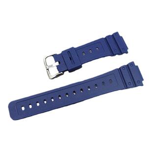 代卡西欧树脂表带适DW-5600M /E/B/GW-B5600凸接口树脂表带16MM