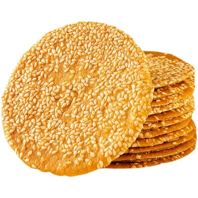 铁棍山药芝麻薄脆饼干