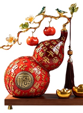 国潮轻奢葫芦纳百福摆件乔迁开业