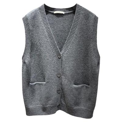 针织开衫马甲背心女士