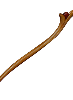 古风簪子檀香木手工发饰