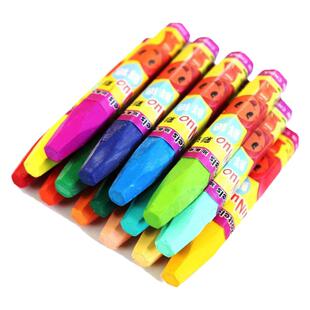 单色油画棒幼儿园儿童红色腊梅花调色笔画画学生美术绘画蜡笔批发