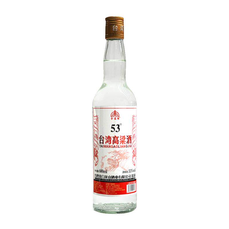 金厦缘台湾高粱酒53纯粮酒600ml