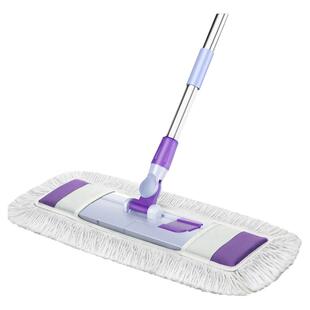 大号平板拖把新款懒人尘推家用拖布干湿两用一拖净拖地神器免手洗