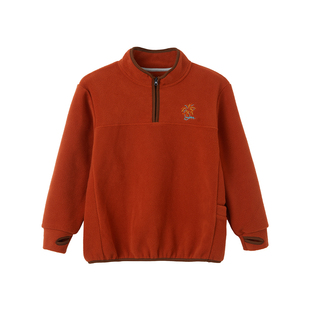 【超级马力】咕噜日记童装儿童新年立领卫衣冬男女童年服保暖上衣