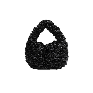 cos花瓣包手拿包女新款高级感褶皱云朵包包日常通勤百搭腋下包潮