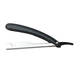 老式手动刮胡刀剃头刀美发师专业修胡刀理发刀片架刮脸修眉剃刀架