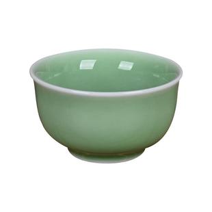 流转千年青瓷功夫茶具小茶杯创意陶瓷品茗杯主人单杯家用小茶碗