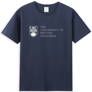 UBC不列颠哥大T恤文化衫留学校服纪念礼运动休闲聚会短袖男女通用