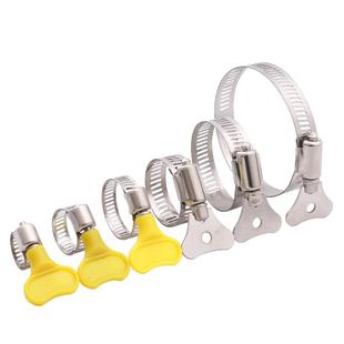 不锈钢德式喉箍锁扣卡扣固定水管强力卡箍管箍抱箍管夹固定夹
