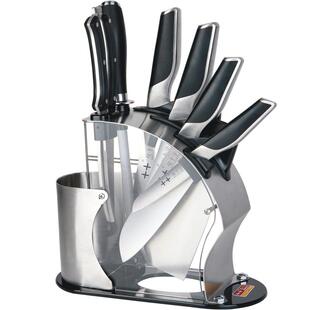 北京双十字菜刀套装德国进口钢套刀厨房全套家用锻打菜刀组合刀具