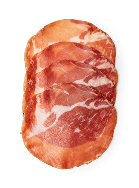 发酵猪颈肉库帕火腿切片库巴式