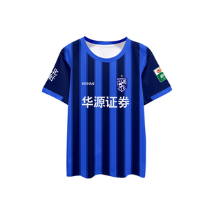 2026武汉三镇队服球员版同款足球衣服速干短袖T恤衫男女球迷半袖