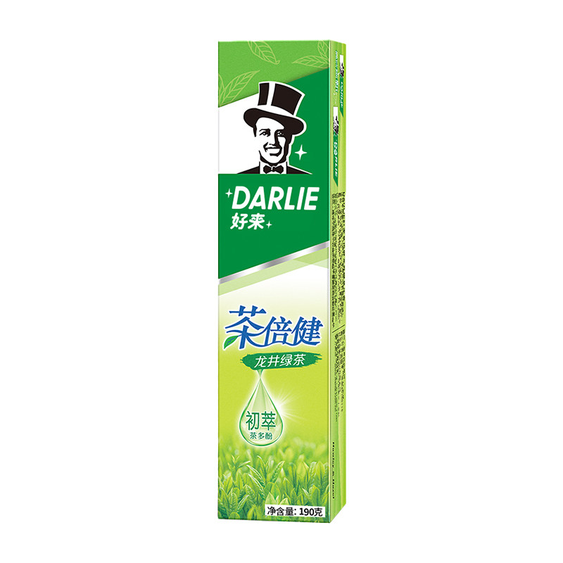 好来茶倍健含氟防蛀牙去口臭牙膏