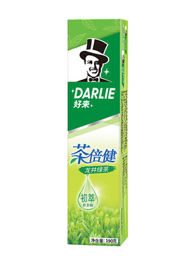 好来茶倍健含氟防蛀牙去口臭牙膏