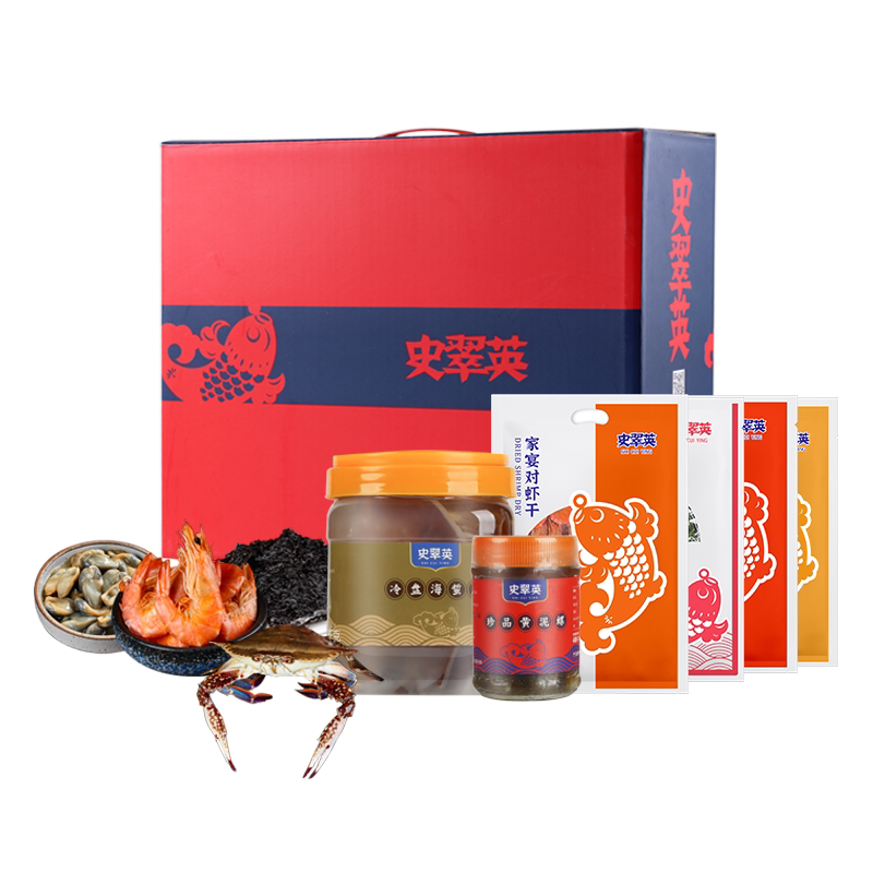 史翠英海鲜大礼包即食特产