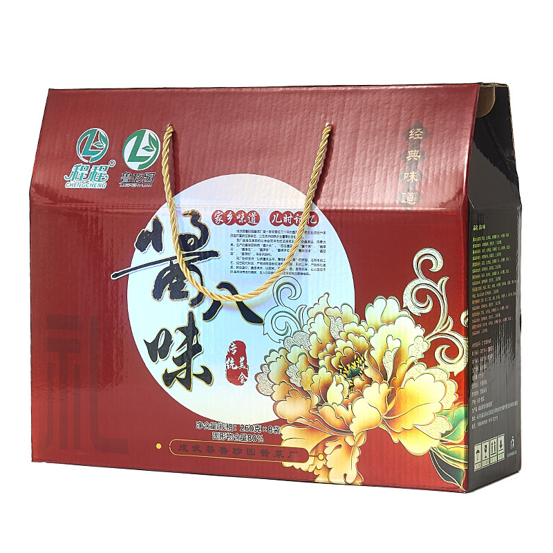 程程酱八味礼盒装八宝咸菜下饭菜