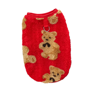 柯基狗狗衣服冬季装新年中小大型犬宠物柴犬比熊泰迪雪纳瑞加厚绒