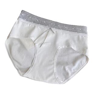 内裤女生纯棉舒适14cm加长裆2026新款亲肤撞色中腰三角短裤包臀