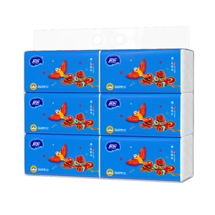 一提6包抽纸五层加厚活动地推礼品纸巾新店开业赠品家用面巾抽纸