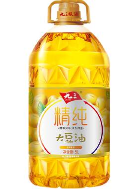 九三精纯非转基因一级大豆油5L
