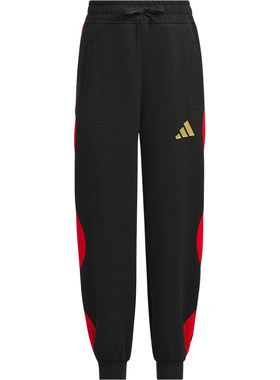 Adidas阿迪达斯童裤男童女童裤运动裤新年裤小孩儿童跑步休闲裤子
