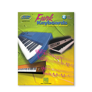 放克键盘 全套练习法 附在线音频 海伦德原版进口乐谱书 FUNK KEYBOARDS THE COMPLETE METHOD HL00695336