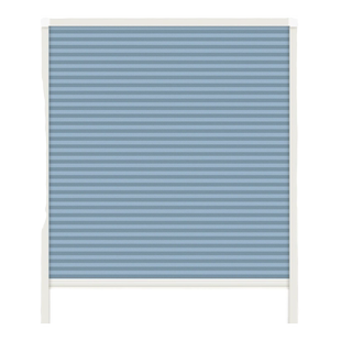 带框嵌入式内开窗蜂巢帘厨房卫生间免打孔遮挡卷帘内置蜂窝百叶窗