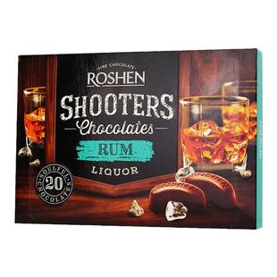 酒心巧克力白兰地朗姆酒原装进口乌克兰威士忌口味夹心巧克力礼盒