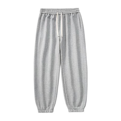 青少年宽松束脚休闲2025新款潮裤