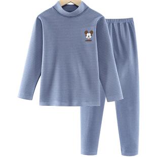 迪士尼男童保暖内衣套装儿童速暖绒秋衣秋裤男秋冬中大童秋衣套装