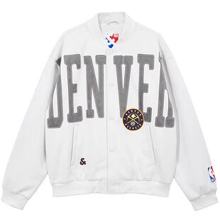 【商场爆款】杰克琼斯男装冬季NBA联名掘金队夹克外套男225321047