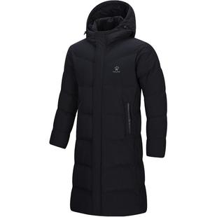 卡尔美羽绒服男女2025冬季新款过膝长款加厚保暖情侣运动休闲外套