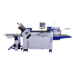 力晴折页机全自动印刷机输纸带折纸机小型工业360十字说明书不干胶480印刷后道书本折页设备