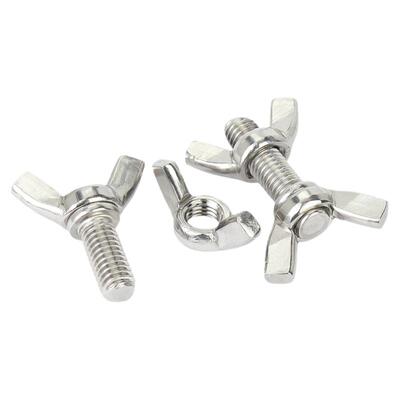 【可开专票】304蝶形螺丝配螺母